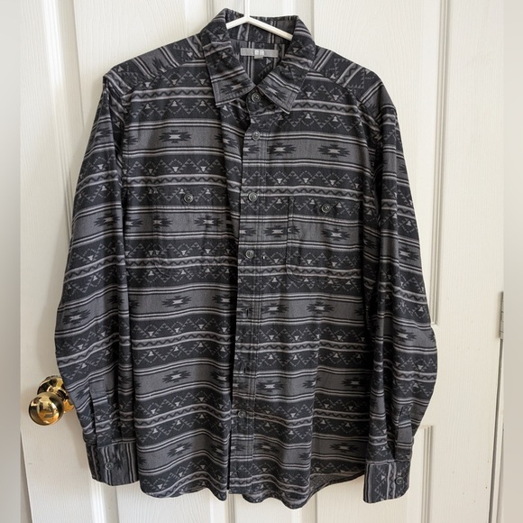 Uniqlo - Men’s Cotton Pattern Shirt - Picture 1 of 2